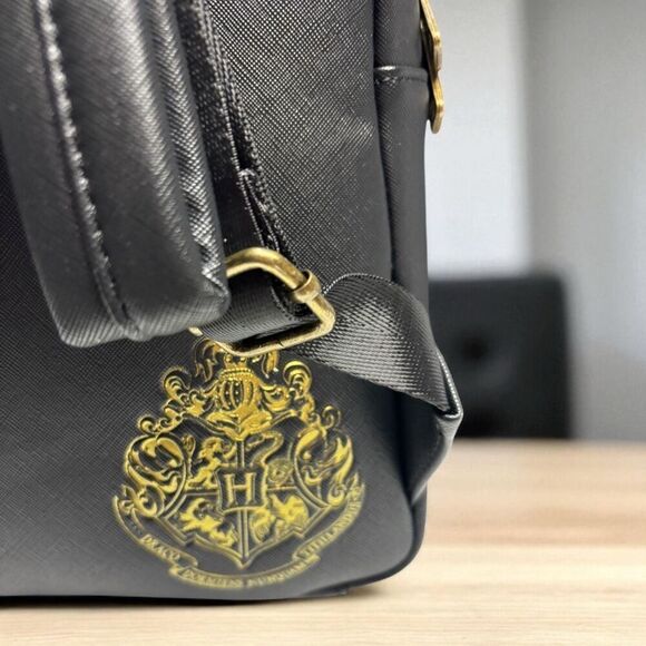 Loungefly Harry Potter Trilogy Triple Pocket Mini Backpack NWT main image 4
